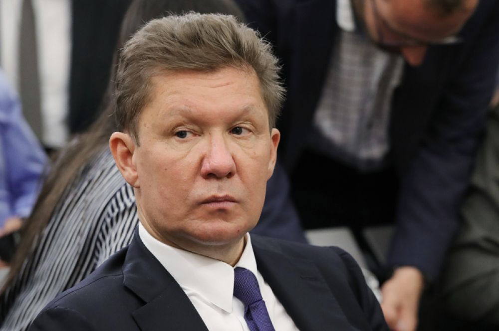 Председатель правления «Газпрома» Алексей Миллер.
