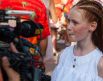 А самые занимательные конкурсы были на самую рыжую деточку, рыжую красавицу, рыжего мэна и рыжего домашнего питомца.