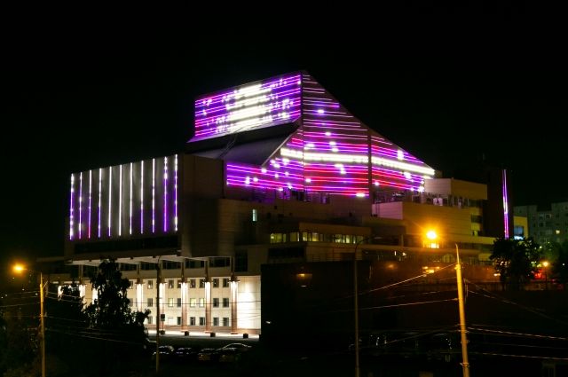 К Универсиаде в Красноярске подсветят ещё больше зданий. 