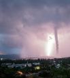 Мощный ливень затопил улицы, превратив город в крымскую Венецию.