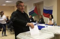 Владимир Якушев проголосовал в Тюмени в день выборов