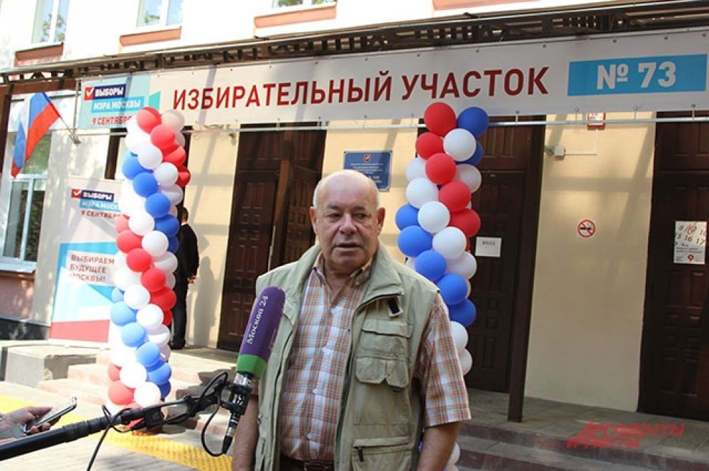 Театральный критик Михаил Швыдкой.