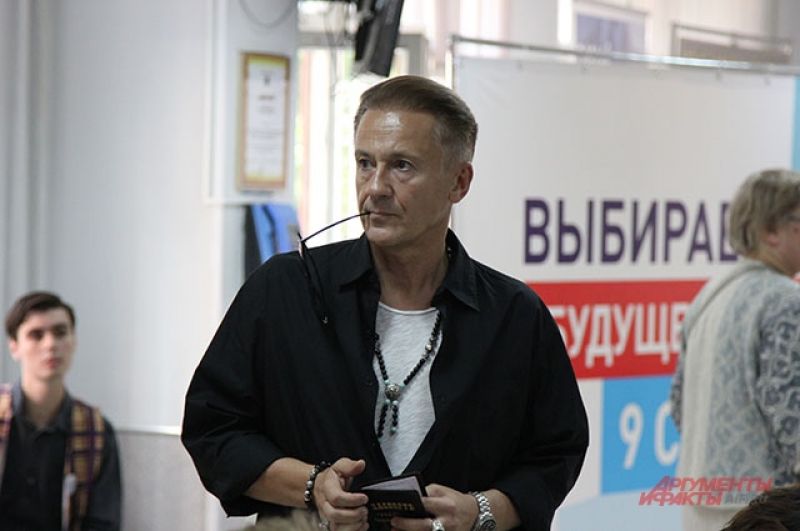 Актёр Олег Меньшиков.