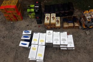 Под Киевом подпольный цех подделывал алкоголь известных мировых марок