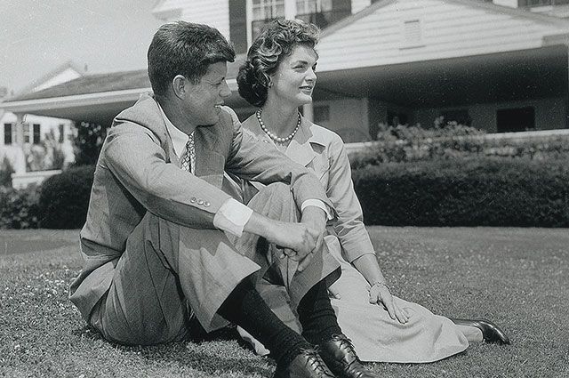 Джон и Жаклин Кеннеди, лето 1953 г.