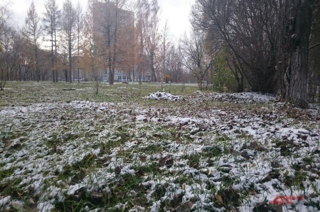 Снег также порадовал наших соседей, жителей Кемерово, и горнолыжный курорт Шерегеш.