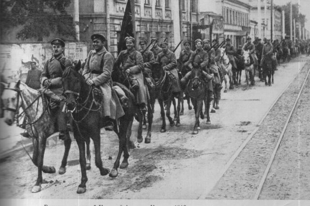 Части Красной армии в Казани в 1918 году