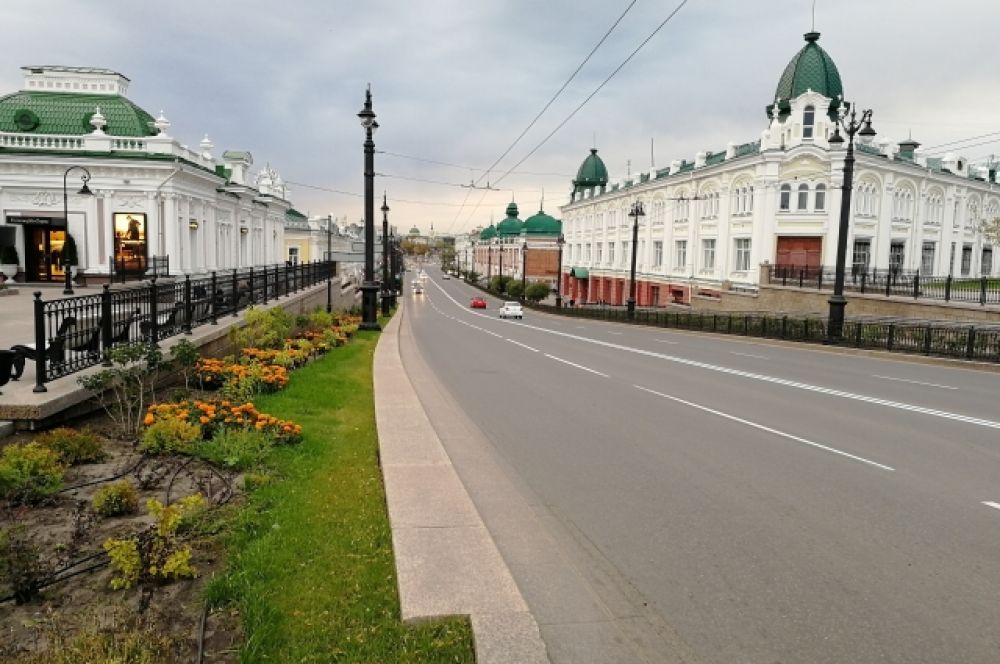 Центр омска улицы фото и названия