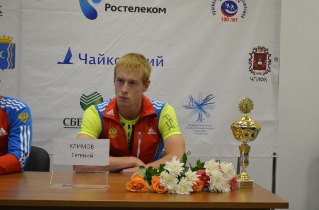 Евгений Климов находится в прекрасной форме.