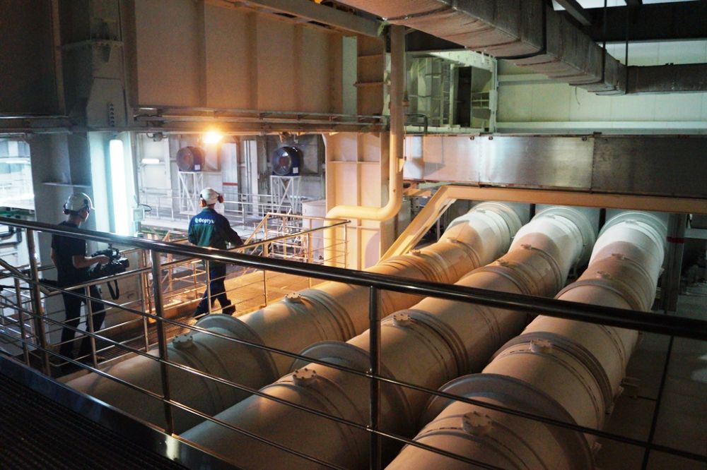 Трубы с газом занимают на ГРЭС территорию в сотни гектар.