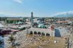 Разрушенная мечеть в западной части города Палу после землетрясения и цунами.