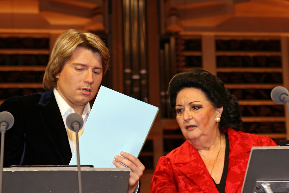 Монсеррат Кабалье и Николай Басков в 2006 г.