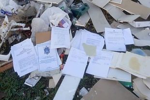 На свалке под Николаевом обнаружили документацию военной прокуратуры