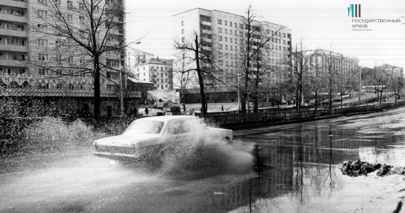 Комсомольский проспект, 1987 год.