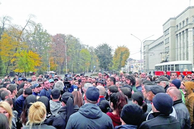 Митинг во Владикавказе