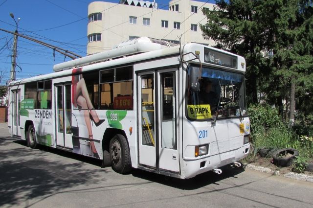 Маршрут троллейбуса в Новосибирске хотят продлить.