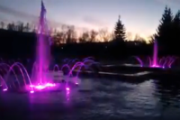 Светодинамический фонтан в Барнаул