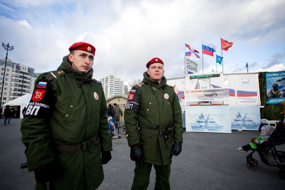 Вот так выглядит военная полиция.