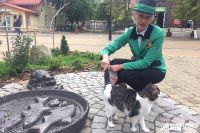 Светлана Логинова очень любит котов. И они ее тоже.