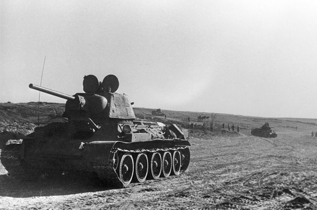 Букринский плацдарм. На правом берегу Днепра. 28 октября 1943 г.