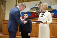 Ямальского школьника наградили медалью «За спасение жизни»