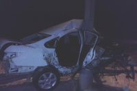 Пассажир машины, которая разбилась под Новым Уренгоем, погиб на месте 
