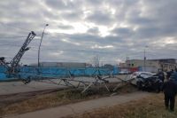 Врезался в ЛЭП: в Оренбурге водитель Hyundai обесточил несколько районов.