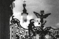 Кадр из фильма «Октябрь», 1927 г. Штурм Зимнего дворца.