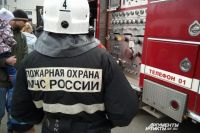 На месте работали 17 сотрудников МЧС.