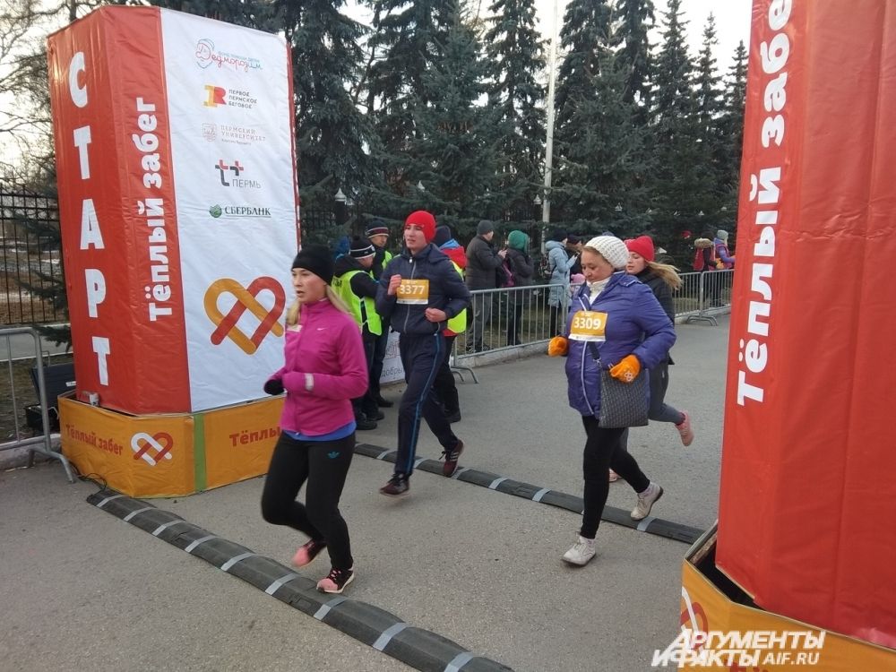 Очередные финишировавшие.