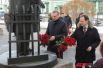 Владимир Мединский возлагает цветы к памятнику Михаилу Ульянову