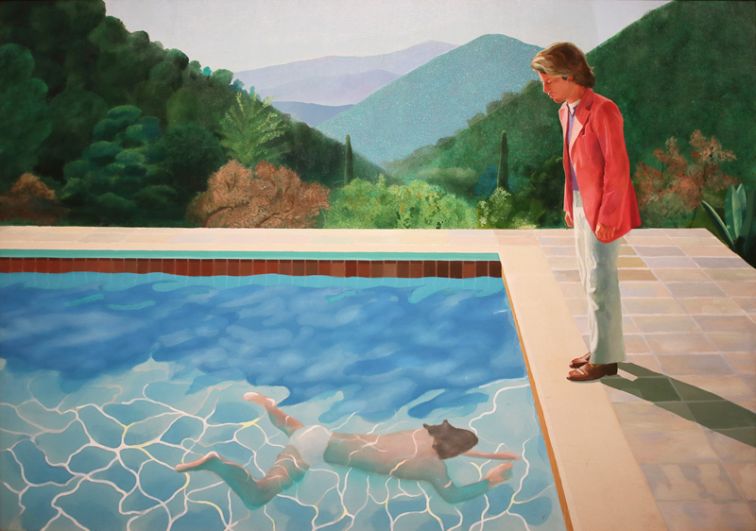 Дэвид Хокни «Портрет художника (Бассейн с двумя фигурами)» — 90 млн долларов.