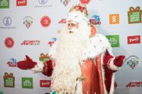 Дед Мороз пробыл в Омске два дня.