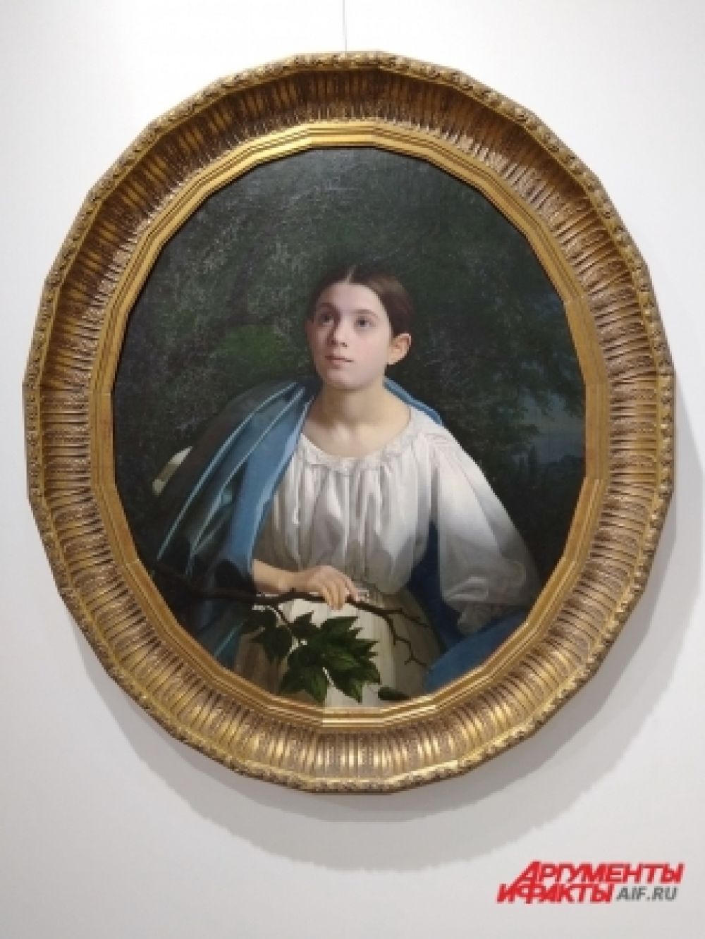 Академик живописи Афанасий Рокачевский (1830-1901) - хороший портретист и основатель общедоступной рисовальной школы, в конце прошлого века был одним из популярнейших художников Киева. На выставке представлена его работа «В ожидании свидания».
