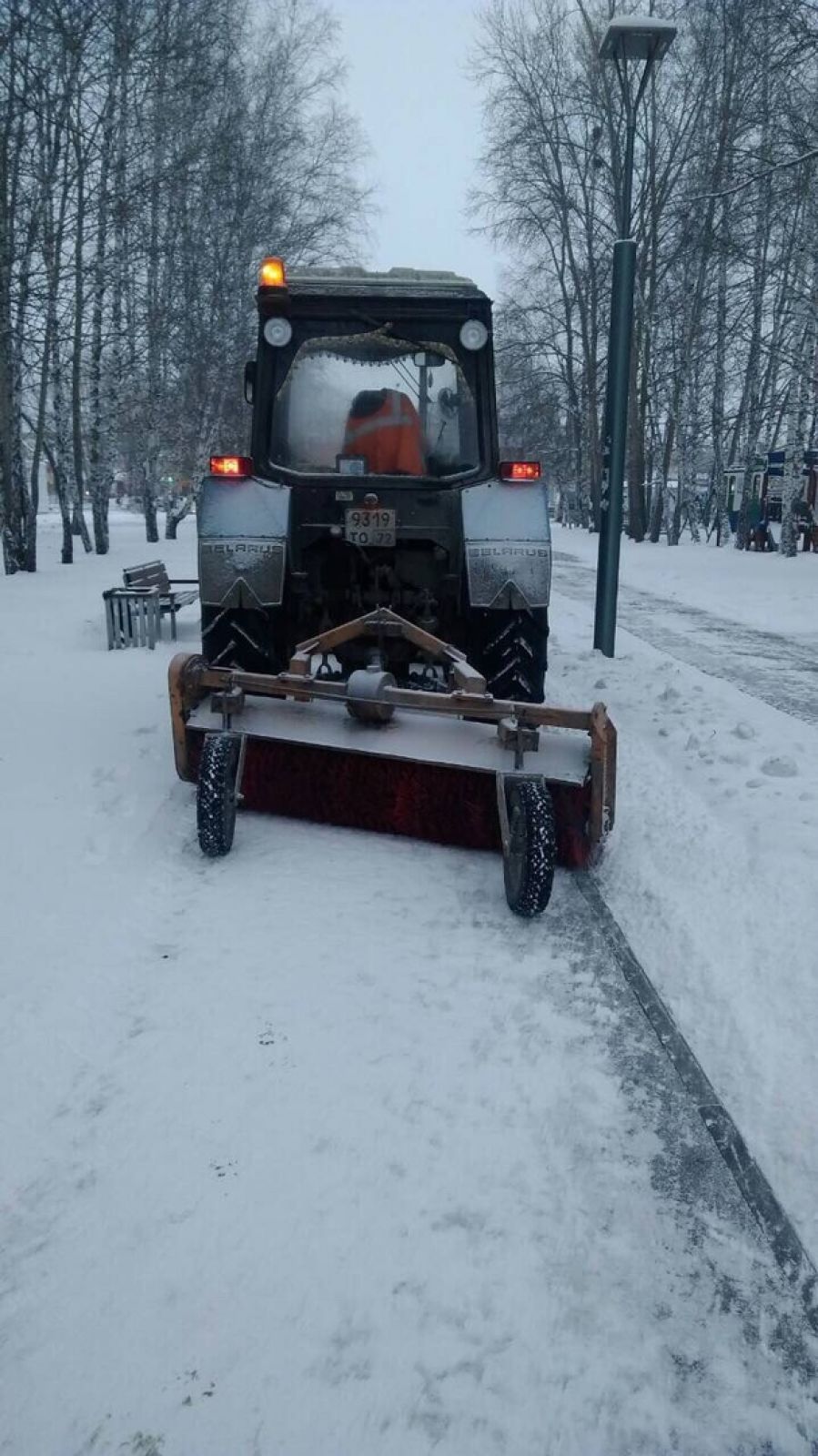 Снегоуборочная техника, Тюмень, 2018.
