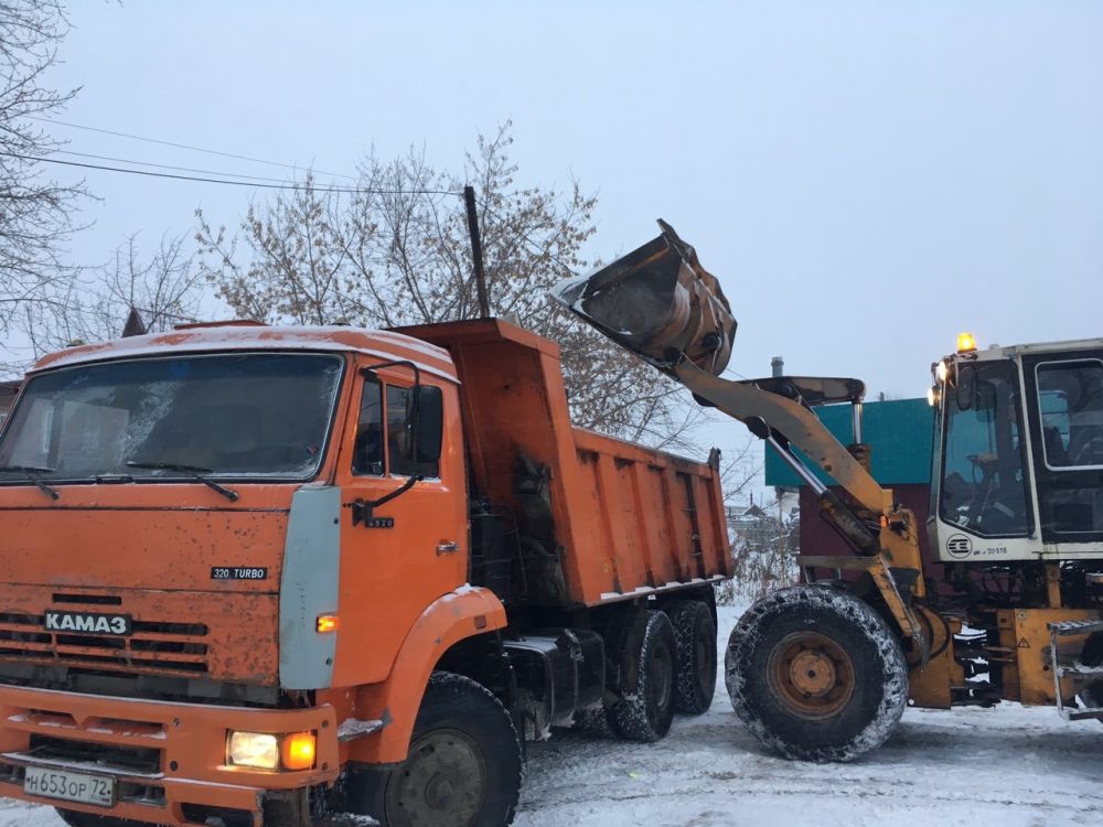 Снегоуборочная техника, Тюмень, 2018.