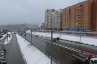 Открытие развязки на улице Волочаевская завершило долгий период строительства на левом берегу Енисея. 