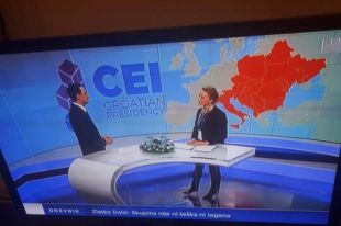 В Хорватии телеканал опубликовал карту Украины без Крыма и нарвался на скандал
