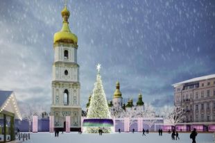 Как будет выглядеть елка на Софийской площади в 2019 году: макет