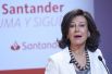 Председатель совета директоров Santander Ана Патрисия Ботин — на восьмой строчке.