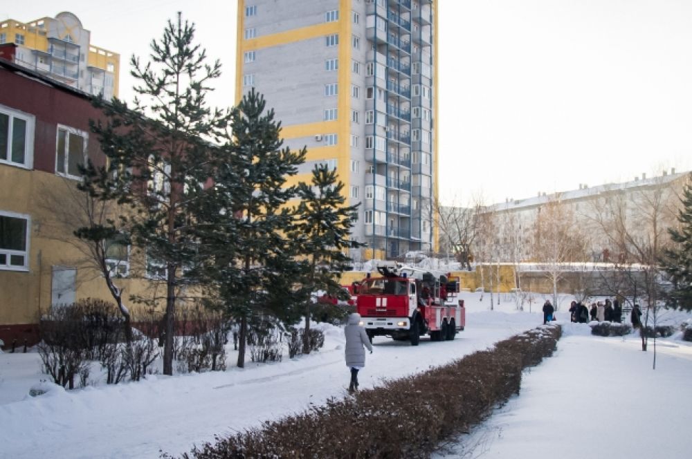 Пожар в больнице скорой медицинской помощи