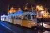 Трамвай на улицах Будапешта.