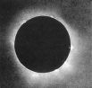Солнечное затмение 28 июля 1851 года. Это первая правильно выдержанная фотография солнечного затмения с использованием процесса дагеротипии.