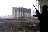 Бои вокруг здания бывшего республиканского комитета КПСС («Президентского дворца») в Грозном.
