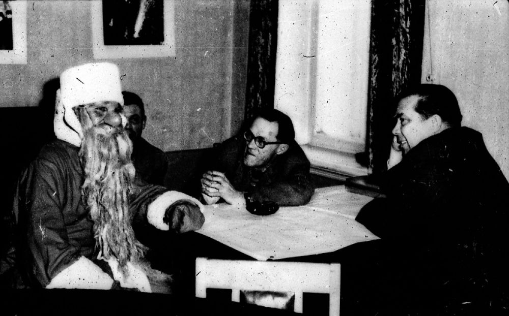 Новогодняя ёлка в Доме журналиста, декабрь 1961 г.