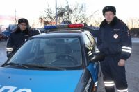 Капитан полиции Александр Трищенко и лейтенант полиции Дмитрий Головацкий.