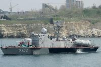 Ракетный катер «Прилуки» (U153) Военно-морских сил Украины.