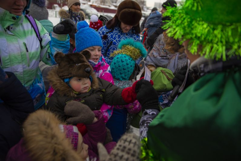 В конце праздника устроили конкурс на лучший костюм.