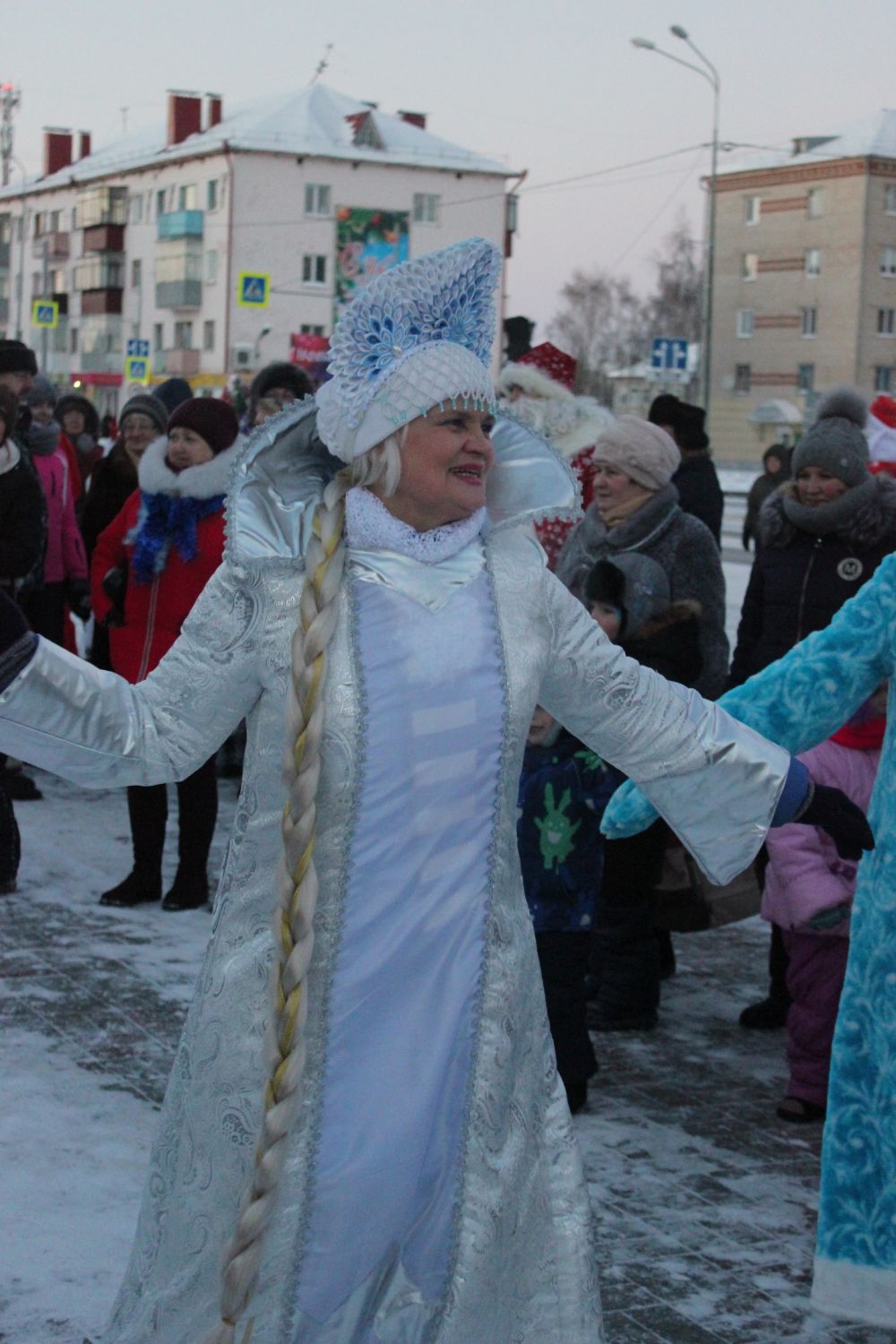 Шествие Дедов Морозов в Ялуторовске, 2018.