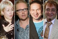 Ксения Стриж, Сергей Стиллавин, Геннадий Бачинский, Роман Трахтенберг.